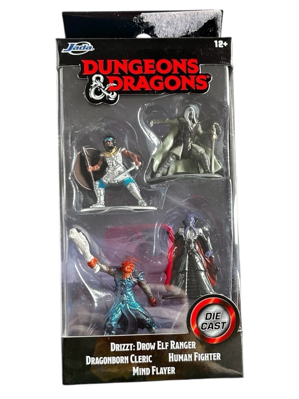 Dungeons and Dragons Jada Toys Nano Metal Figurines Diecast Starter Pack D&D